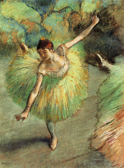 Dancer Tilting Edgar Degas